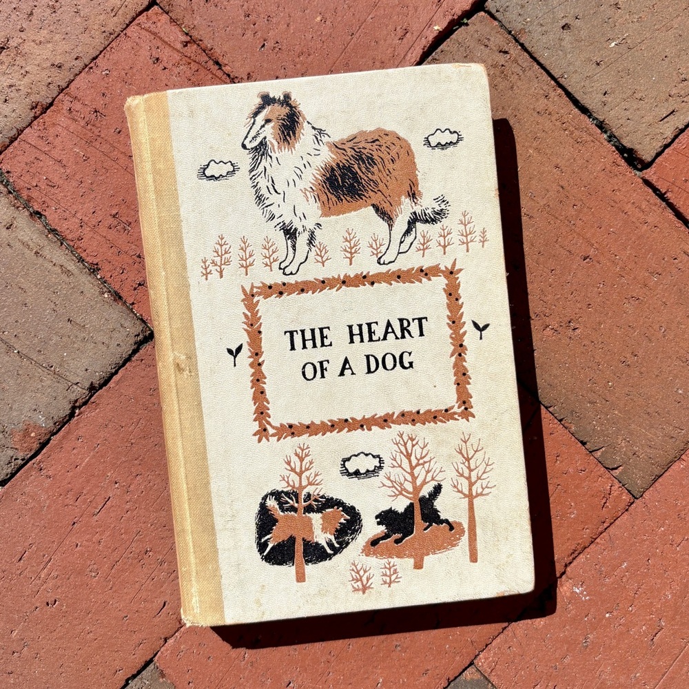 1957 The Heart of a Dog Junior Deluxe Editions Albert Payson Terhune Collie Fox